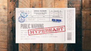 Hypebeast label