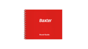 Baxter brand book cover