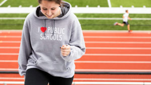 I Love Public Schools hoodie