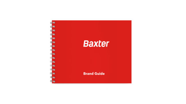 Baxter Brand Book Cover