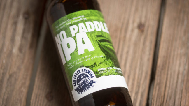 Keg Creek Brewing Bottle No Paddle IPA