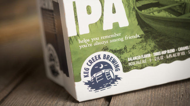 Keg Creek Brewing Carrier No Paddle IPA