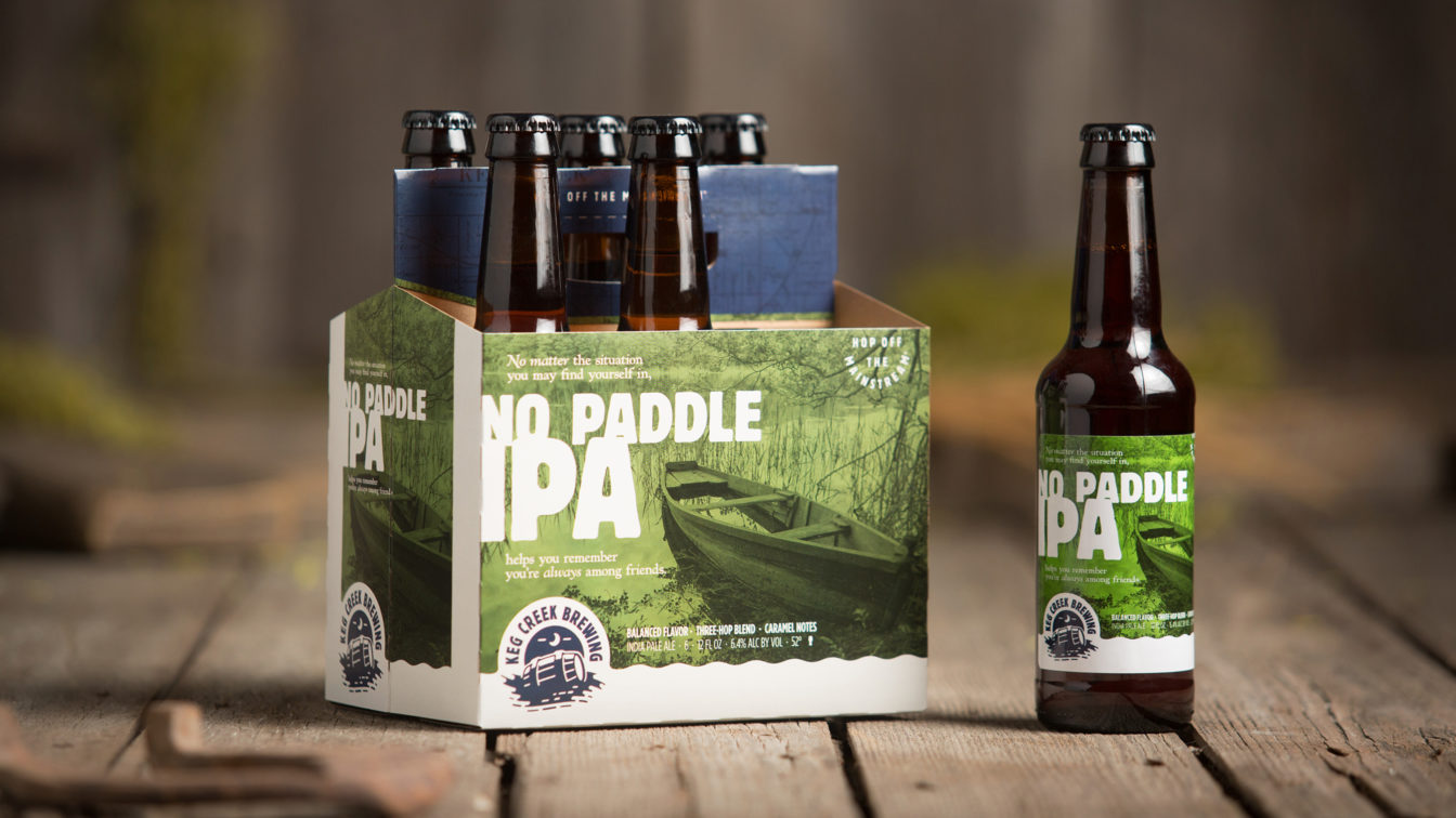 Keg Creek Brewing Six Pack No Paddle IPA