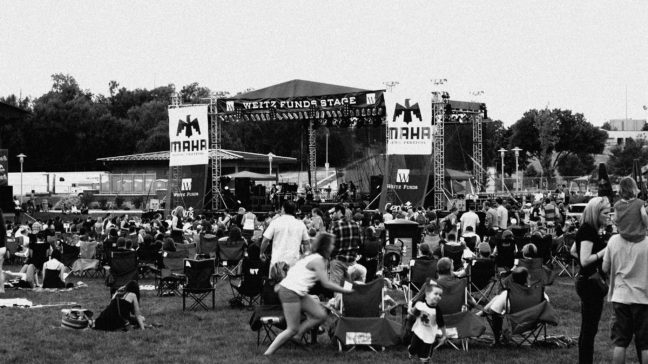 Maha Music Festival Crowd