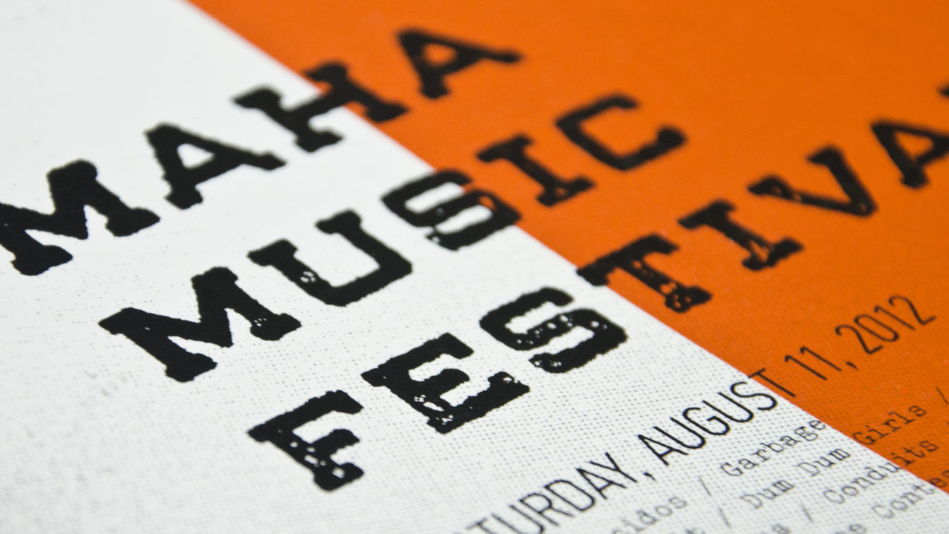 Maha Music Festival Poster Detail