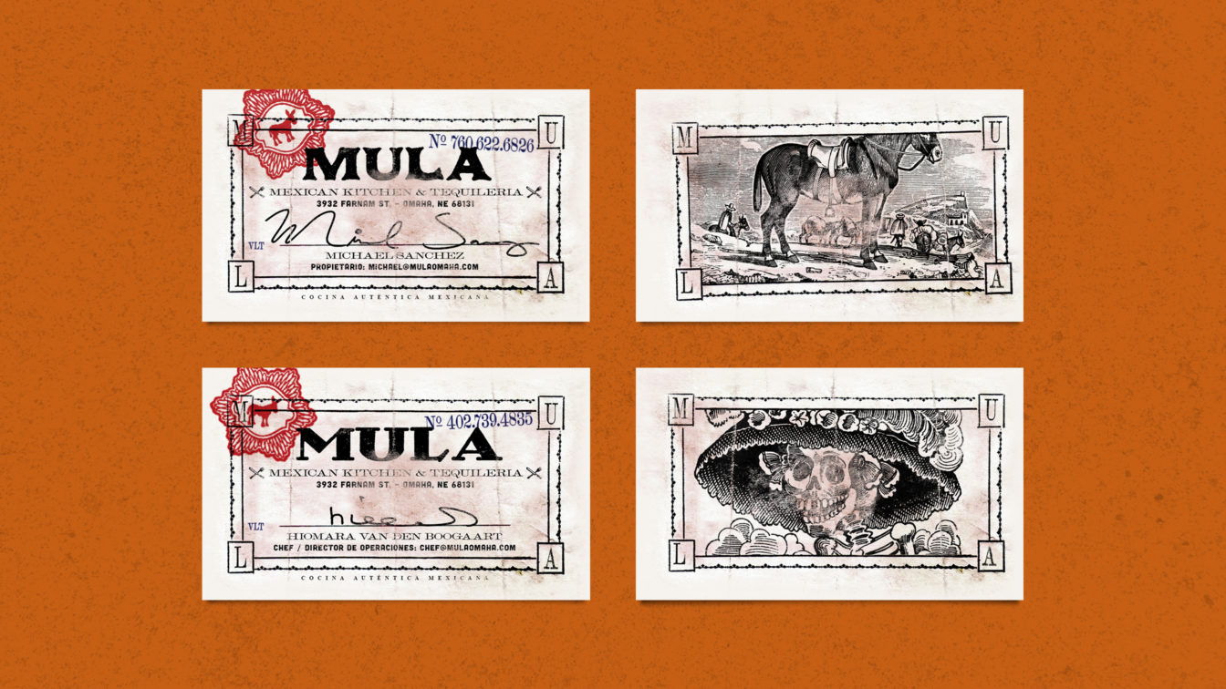 Mula Business Cards
