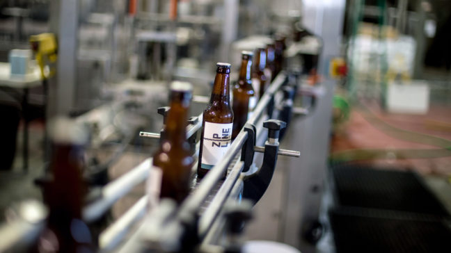 Zipline Brewing Co Bottling Line